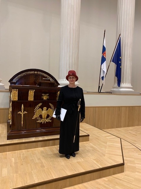 Tohtoritutkintoni sinetöitiin perjantaina Helsingin yliopiston oikeustieteellisen tiedekunnan 11. promootiossa